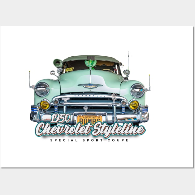 1950 Chevrolet Styleline Special Sport Coupe Wall Art by Gestalt Imagery